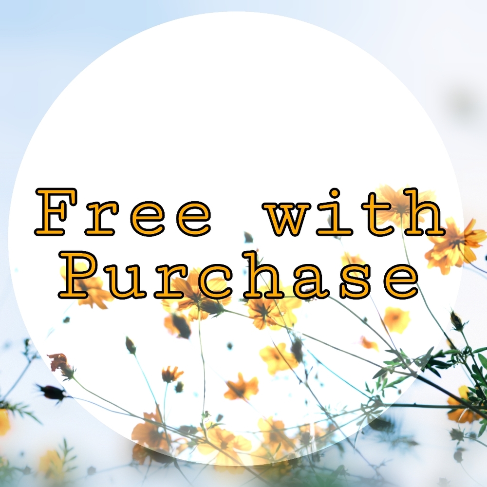 💛 Free with Purchase Items Below 💛